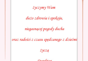 Dzień Mamy-życzenia w ramce z kwiatami