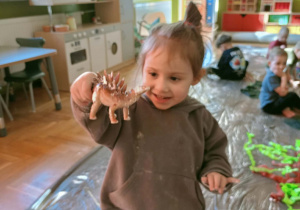 Dziecko wykopało dinozaura