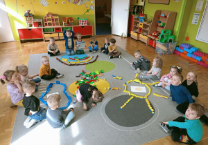 Dzieci poznają różne stany pogodowe